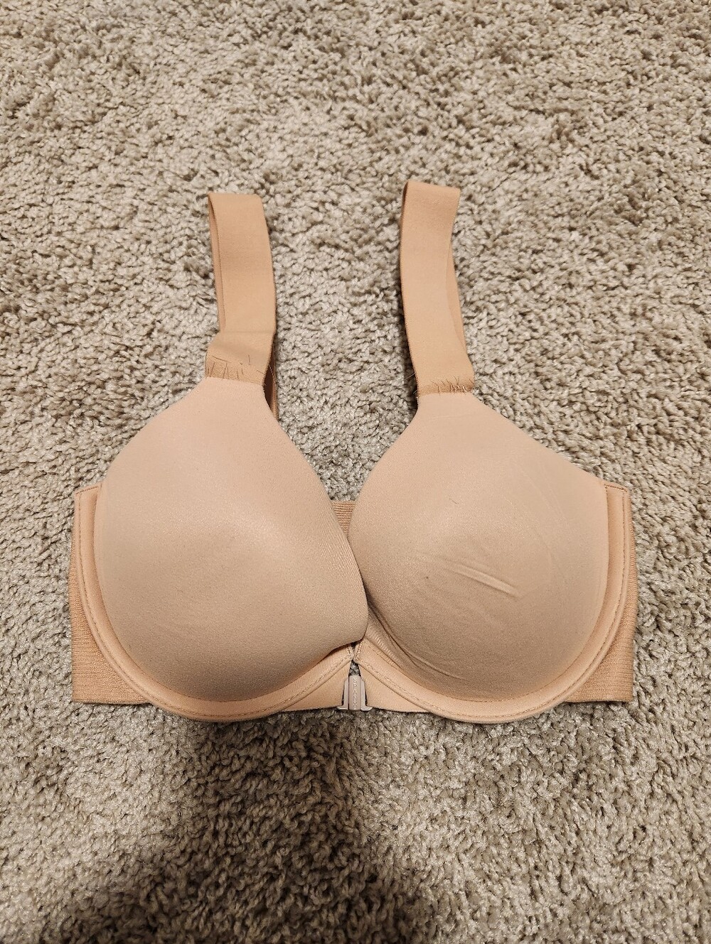 Spanx Bra-llelujah! Underwire Front Close Full Coverage Bra Size 32C